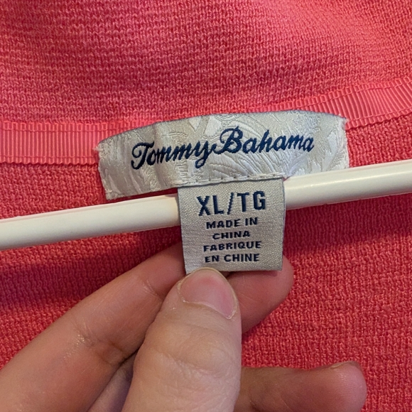 Tommy Bahama Pink Women's Shrug - Picture 3 of 4